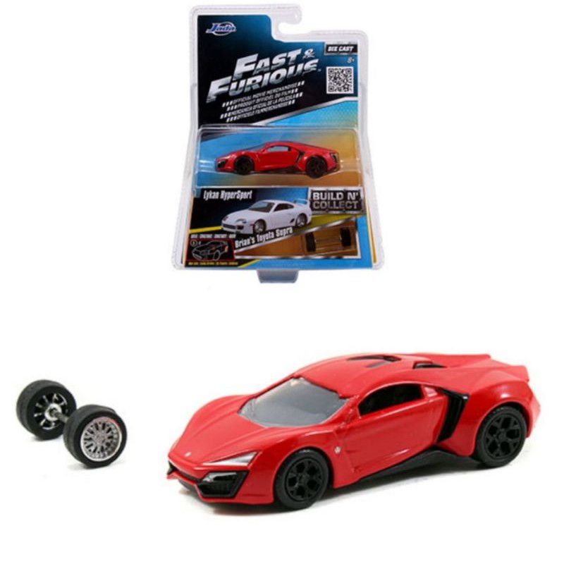 Diecast Mobil Fast furious Jada Skala 1:55 Fast Furious Miniatur Mobil Pajangan