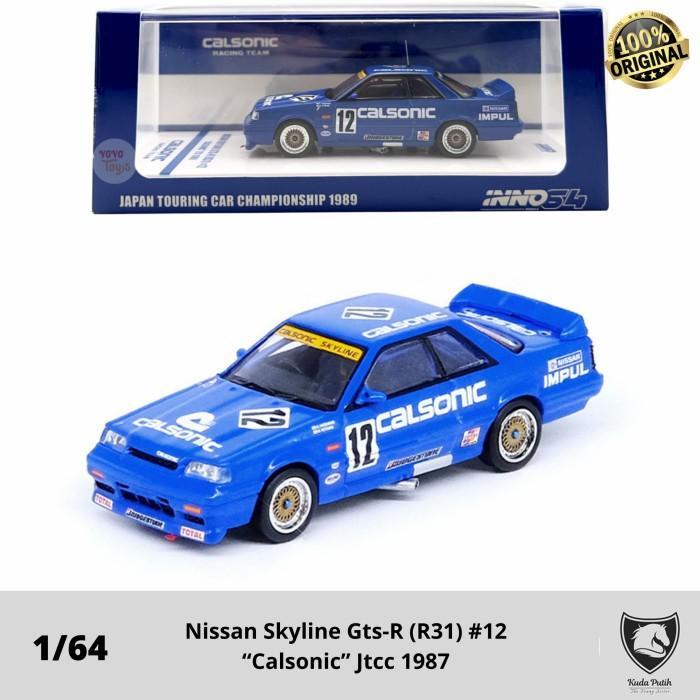 Inno 1/64 Nissan Skyline Gts-R (R31) #12 Calsonic Jtcc 1987 Inno64 By Eastern