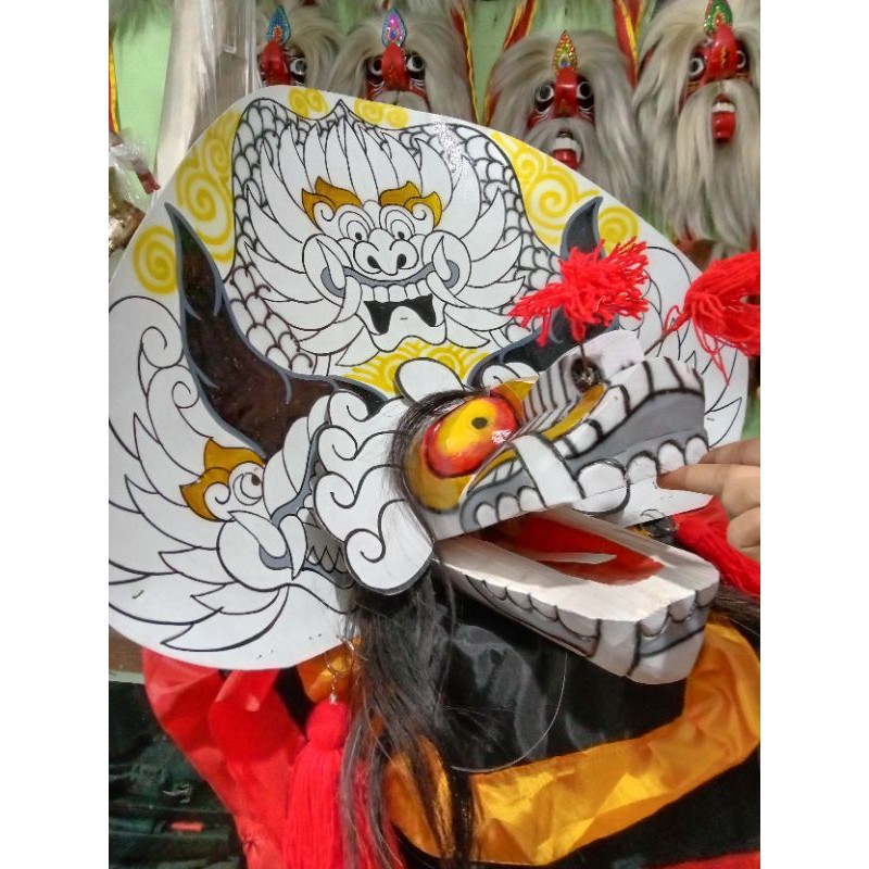 Barongan model casper( SD ), Barongan murah, Barongan anak, Jaranan, Pecut,Celeng