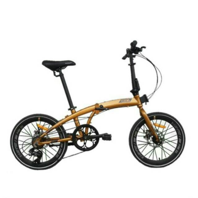 Sepeda Lipat Element Ecosmo 8X folding bike 20 inch