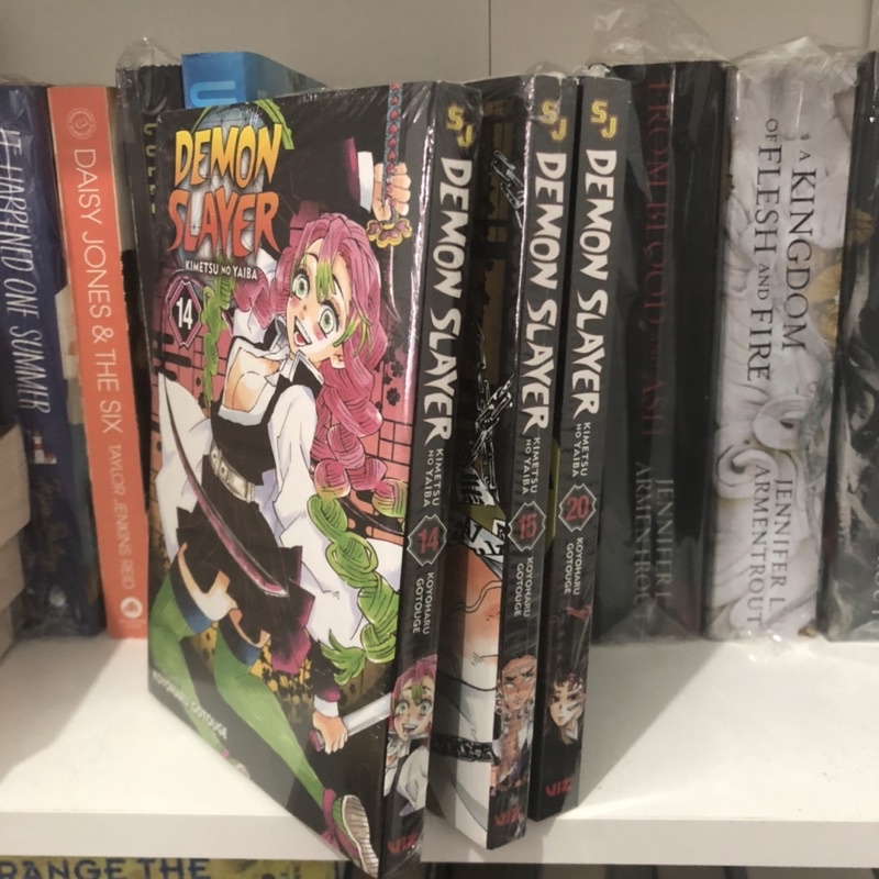 [NEW] DEMON SLAYER Vol 14/15/20 KIMETSU No YAIBA (English manga)
