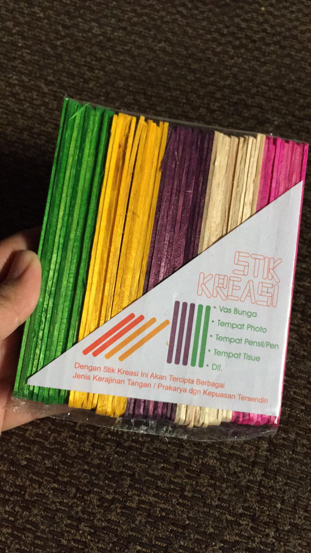 Stik Kreasi Stick Es Krim Warna