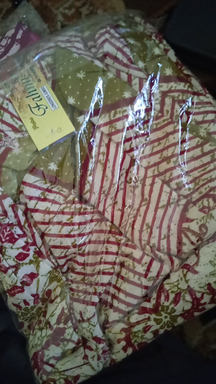 Gamis Batik Super Jumbo Brisby Hartnelly | Kancing Depan | Daster Jumbo