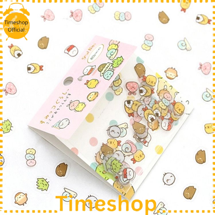 

TS Sticker Plastik Sumikko, Rilakkuma, Sentimental Circus 80 pcs