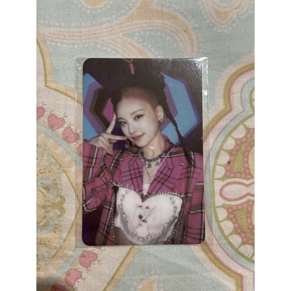 [BOOKED] photocard yeji itzy cil crazy in love special edition jewel case album photobook joker