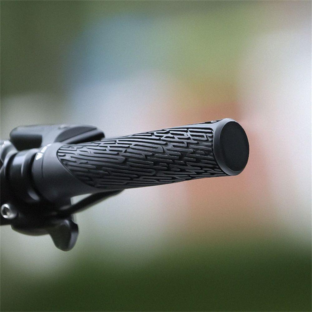 Lanfy Sepeda Grips 1pasang Anti-Slip Bersepeda Ergonomis Sepeda Accessori MTB Penutup Stang Jalan