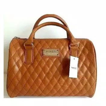Handbag Mango Quilted Bowling / Tas slempang wanita IMPORT