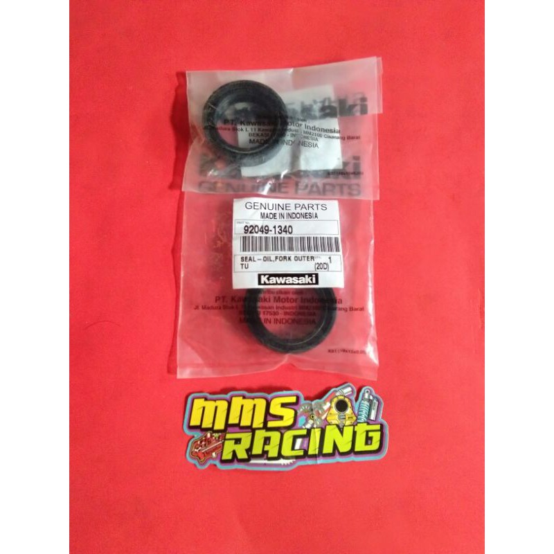 Sil sok depan set ninja RR/R original kawasaki