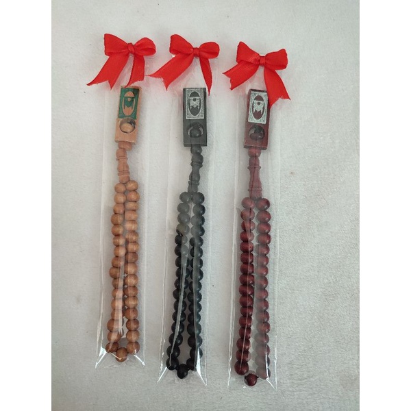 souvenir tasbih 33 Butir Kemas Plastik