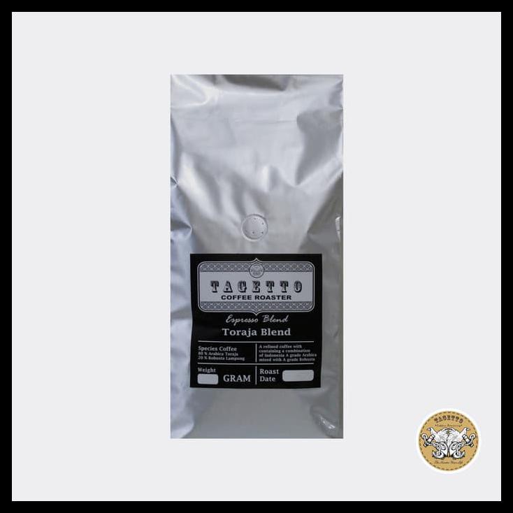 

0qzd espresso toraja blend 1kg - kopi 80% arabica 20% robusta anti