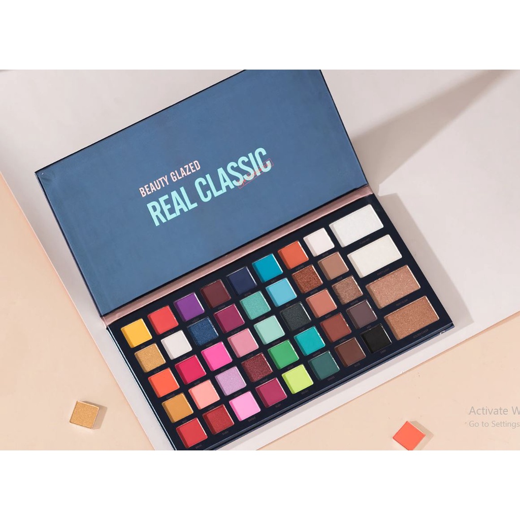 (READY &amp; ORI) Beauty Glazed 44 Colors Real Classic Eyeshadow Pallete B115 B 115