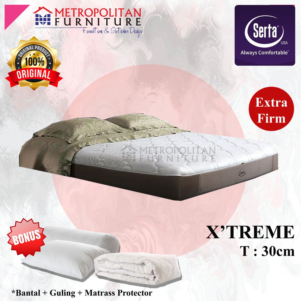 Kasur Springbed SERTA X'Treme Spring bed Matras