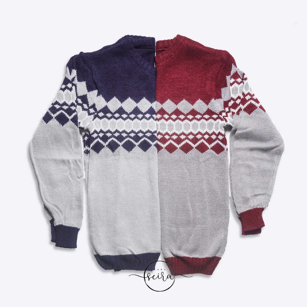 [BISA COD] Sweater Rajut Michael Tribal Unisex