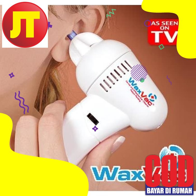 WAXVAC PEMBERSIH TELINGA ELEKTRIK