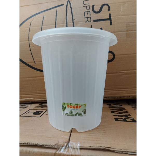 Pot YOGAP 15 cm Pot bunga tinggi harga GROSIR
