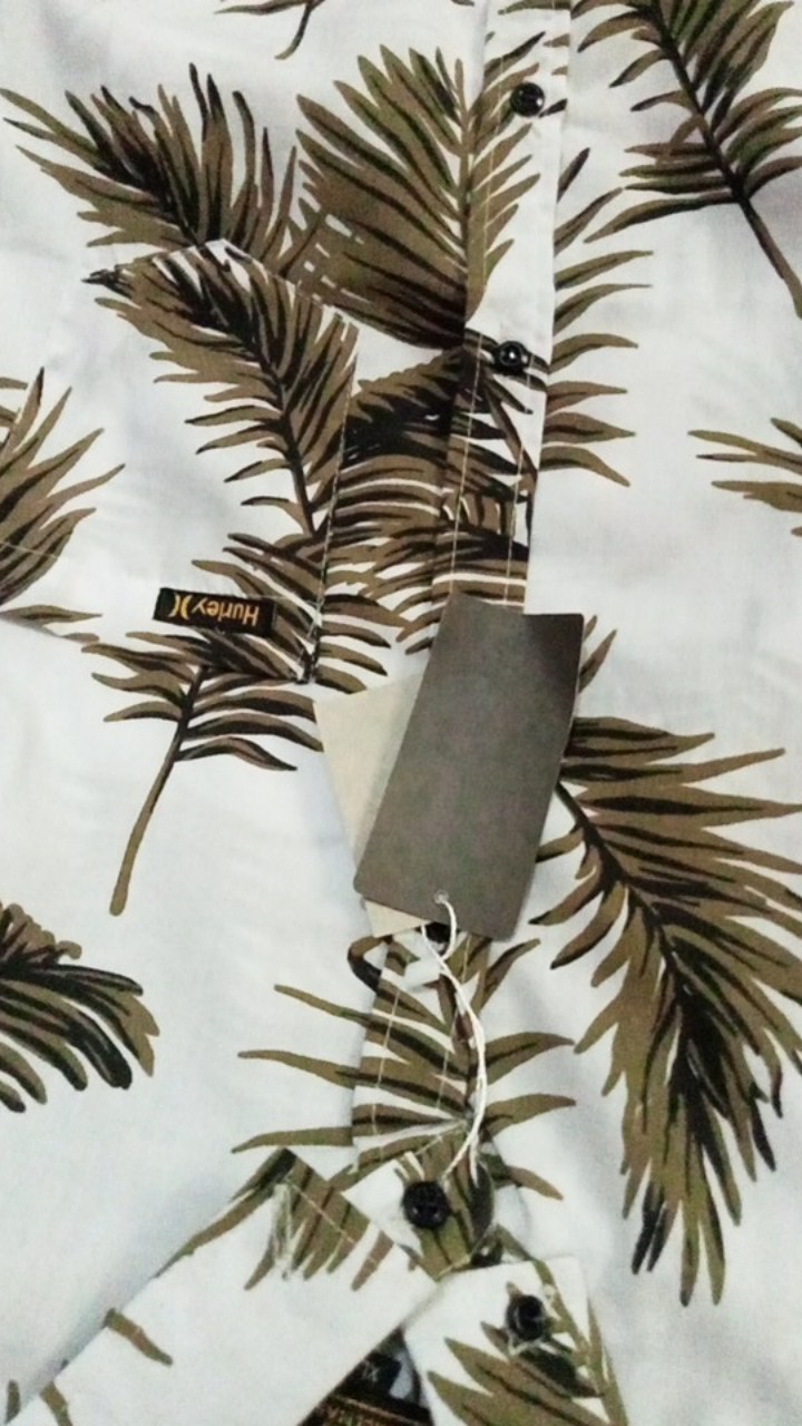 Kemeja Motif | Kemeja Surfing | Hem Pendek
