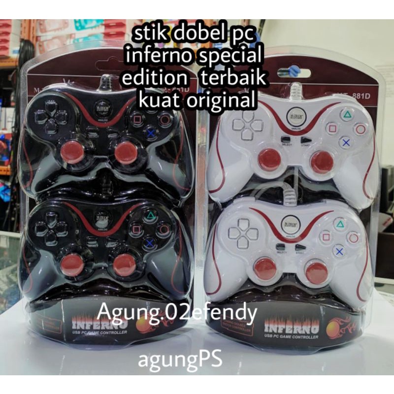stik pc Laptop gamE terbaik INFERNO DOBEL ORIGINAL