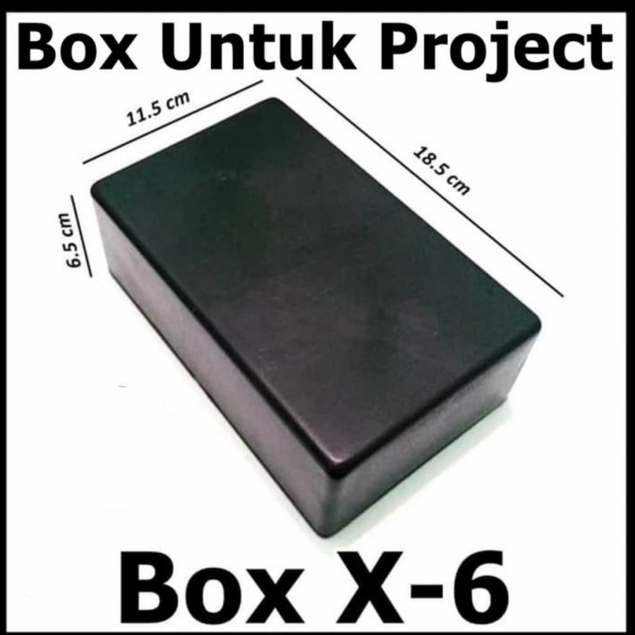 BOX PANEL HITAM X6