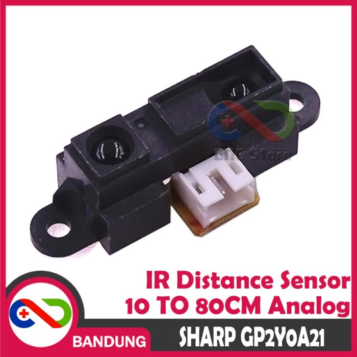 SHARP IR GP2Y0A21YK0F GP2Y0A21 ANALOG SENSOR JARAK 10 TO 80CM DISTANCE SENSOR