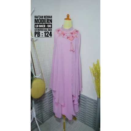kaftan pesta /  kaftan mewah / kaftan kekinian/ kaftan moderen/ kaftan permium / preloved