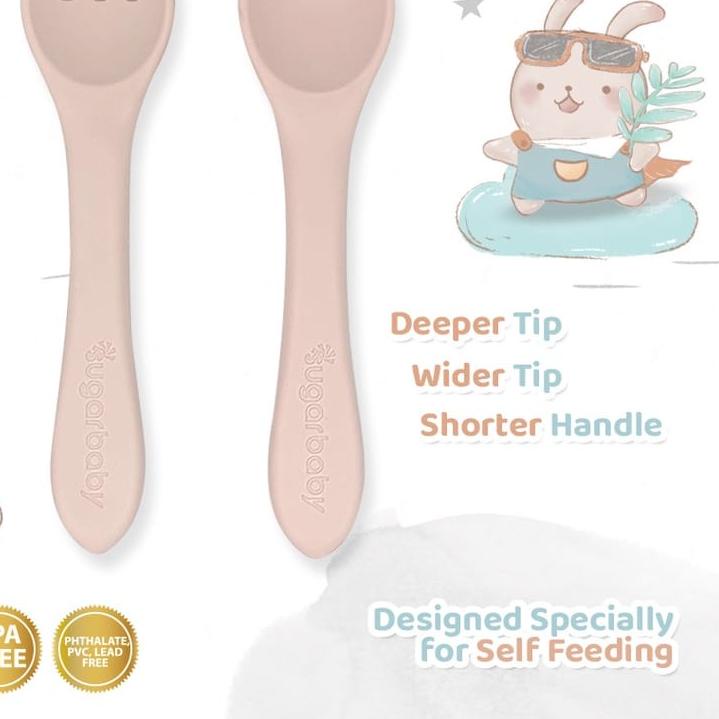 ► Sugarbaby Healthy Silicone Bowl (Nature Series) Tempat Makan Bayi Anak Piring Makan BayI ♬