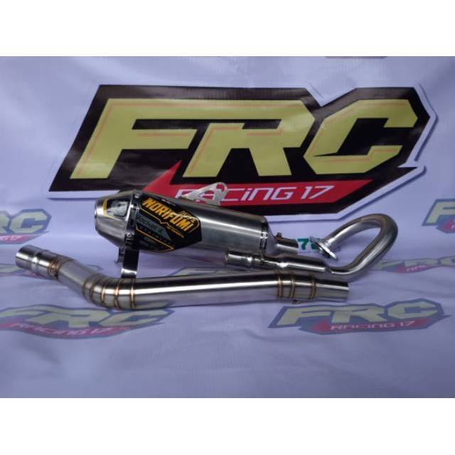 Knalpot NORIFUMI FULLSYSTEM PNP  Yamaha wr 155  knalpot wr 155