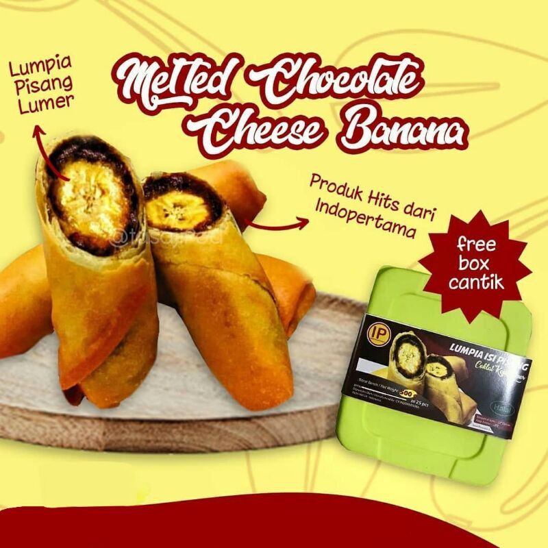 

Lumpia pisang isi 20pcs