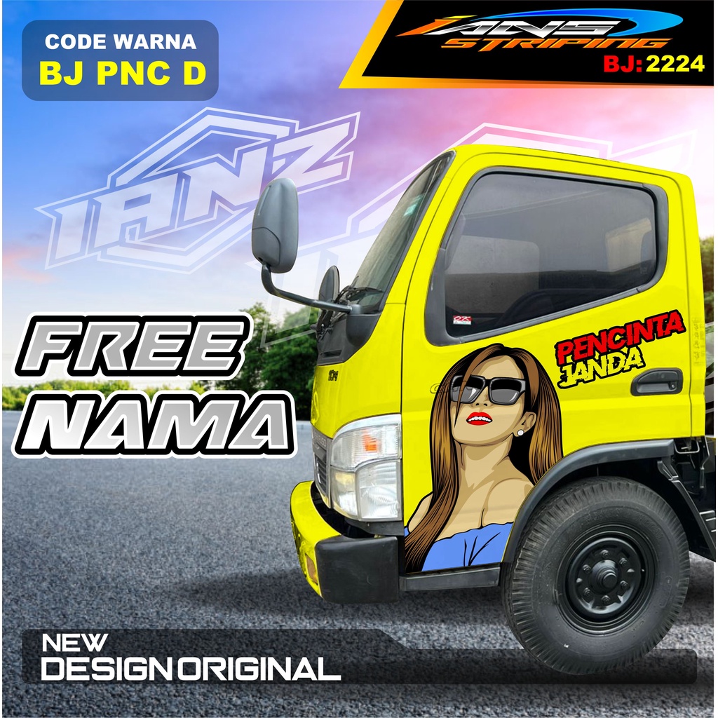 DECAL STICKER PINTU TRUK FUSO RAGASA / DECAL PINTU DUMTRUK  / STIKER MOBIL TRUK / STIKER PINTU TRUK KEREN