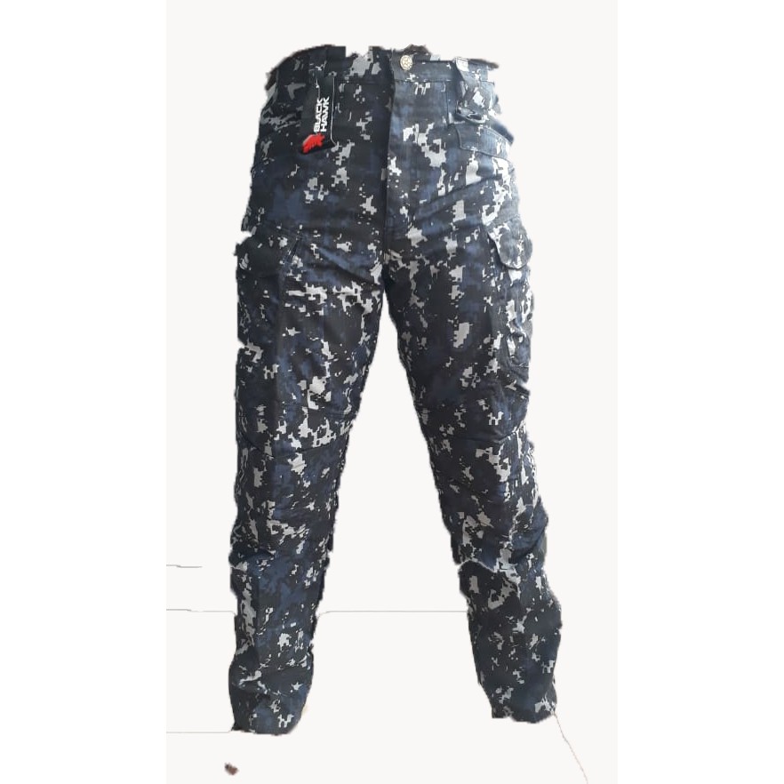 celana panjang loreng BLUE HORNET (NAVY SEAL)