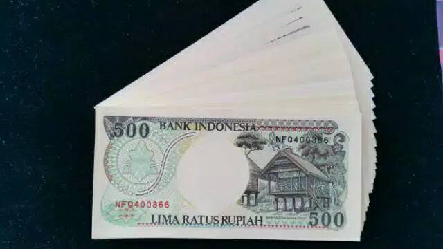 Uang Rp 500,00 Monyet / Orang Utan