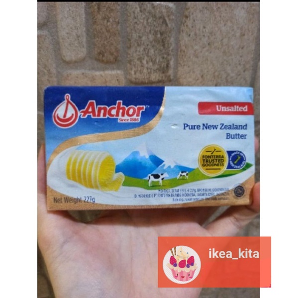 

ANCHOR UNSALTED BUTTER 227GR
