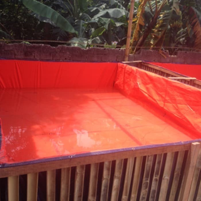 Terpal Kolam Terpal Ikan Kotak 250x200x100 / 200x250x100 / 2x2.5x1 / 2.5x2x1 Untuk Budidadya Ikan