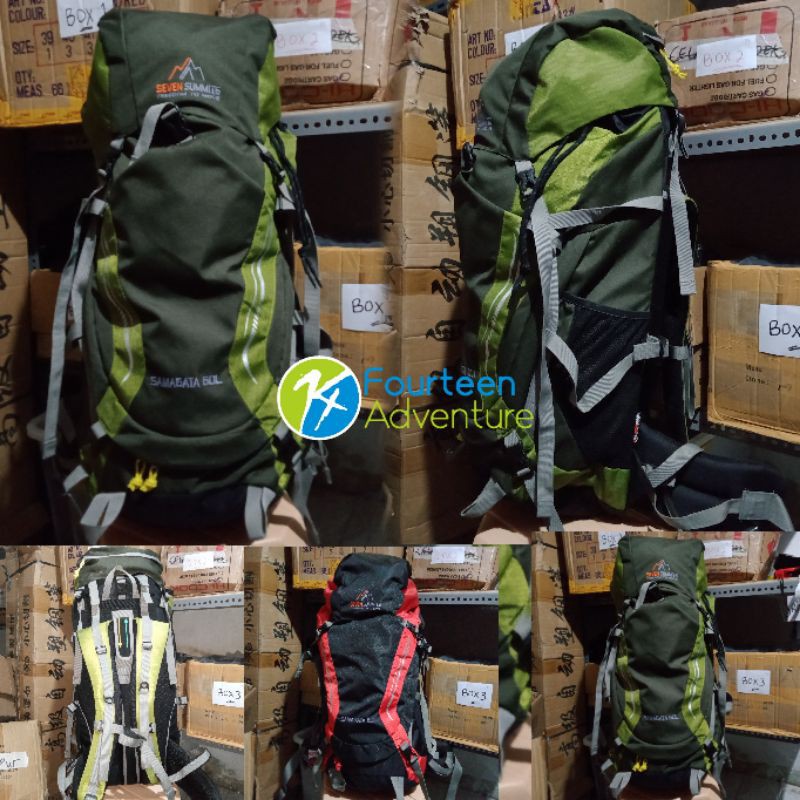 Tas Seven Summits Samagata 60L Tas Gunung Camping consina cozmeed Outdoor SNTA