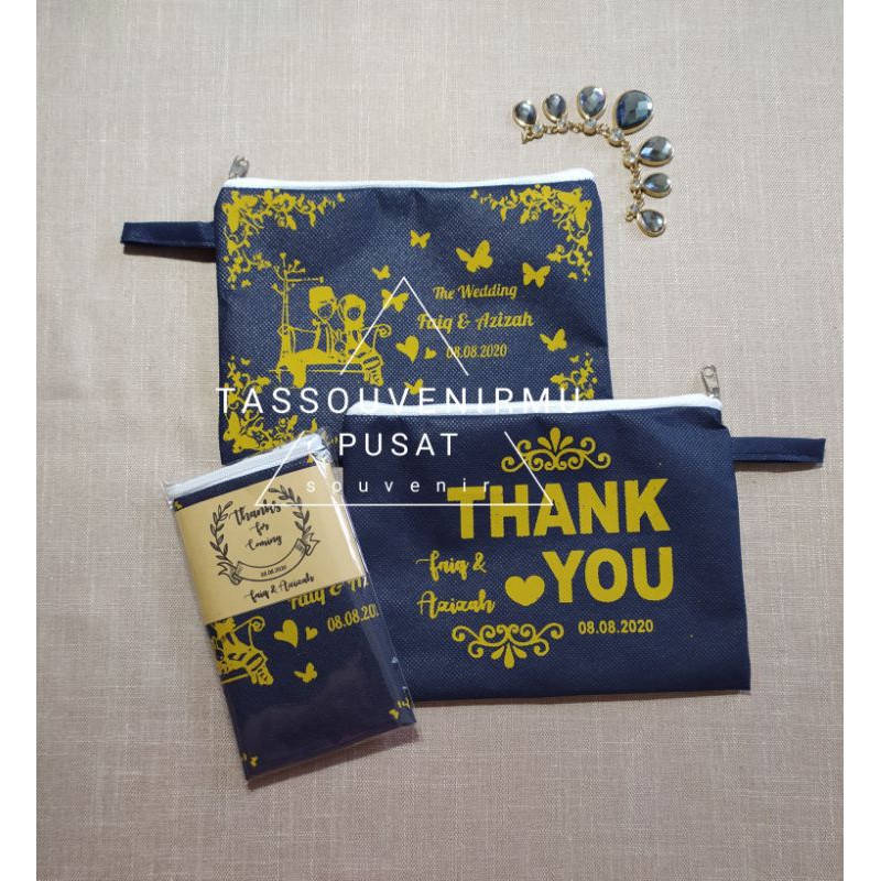 SOUVENIR POUCH SOUVENIR PERNIKAHAN