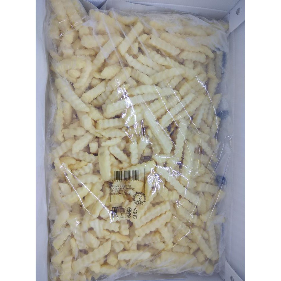 

Kentang Crincle Cut 2.5KG Made in Belgium SALE Kode 36