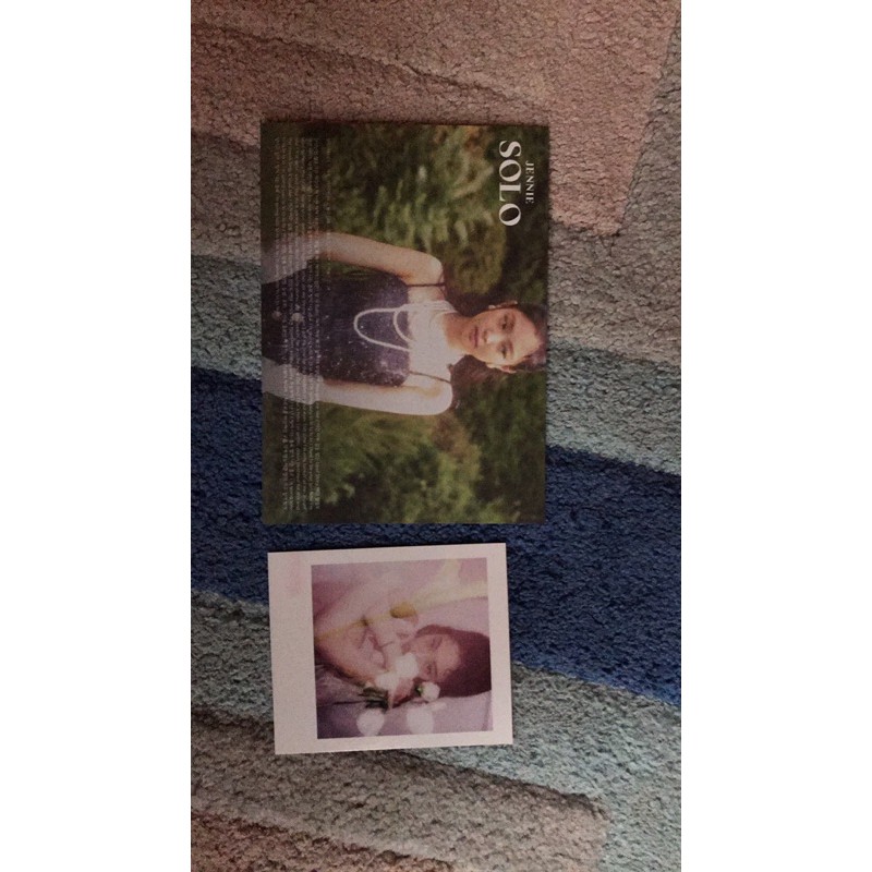 Jennie Solo pc (photocard)