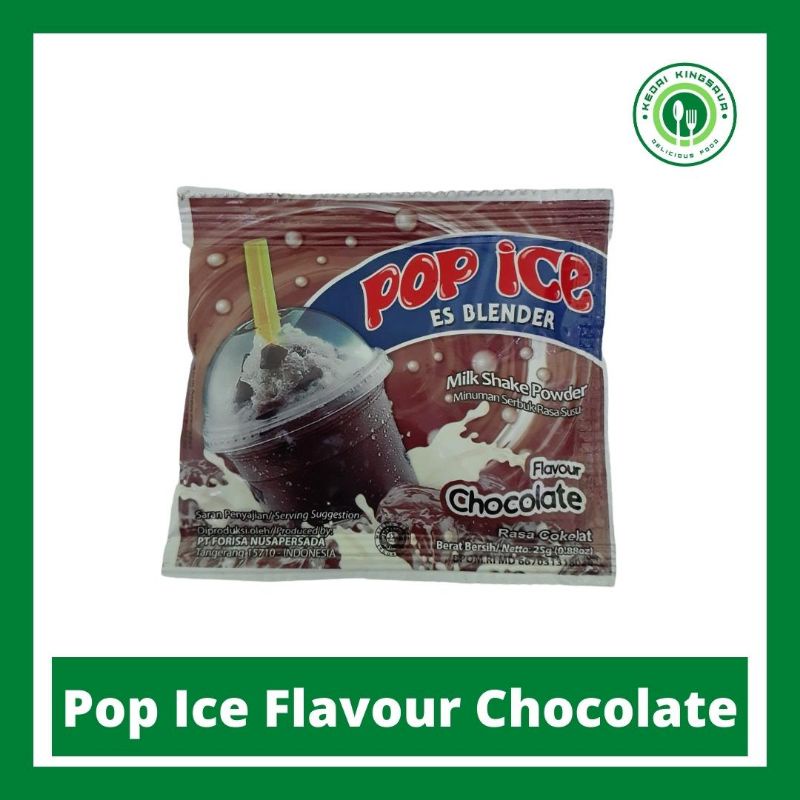 

Pop Ice Flavour Chocolate 25 gram isi 1 pcs