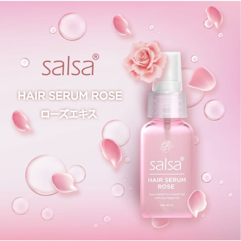 (BPOM)SALSA HAIR SERUM | SERUM RAMBUT PERAWATAN RAMBUT RONTOK RUSAK