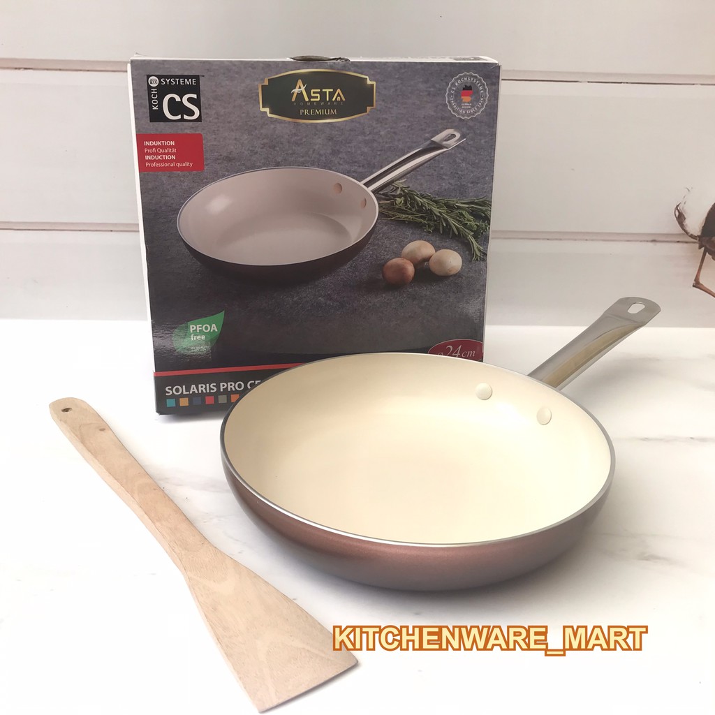 Mayba Ceramic Cookware Cassrole Wok Frypan Ceramics Marble Granite COating- Panci Keramik Wajan Keramik