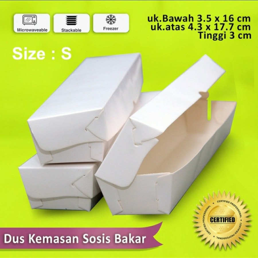 

Dus Box Sosis Bakar Kecil-(100PCS)