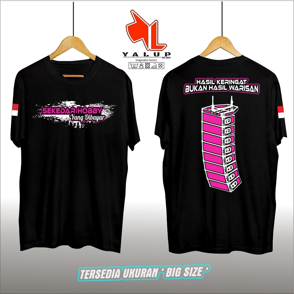 Kaos Audio Operator Sound System Gantung / Sekedar hobby - Yalup id