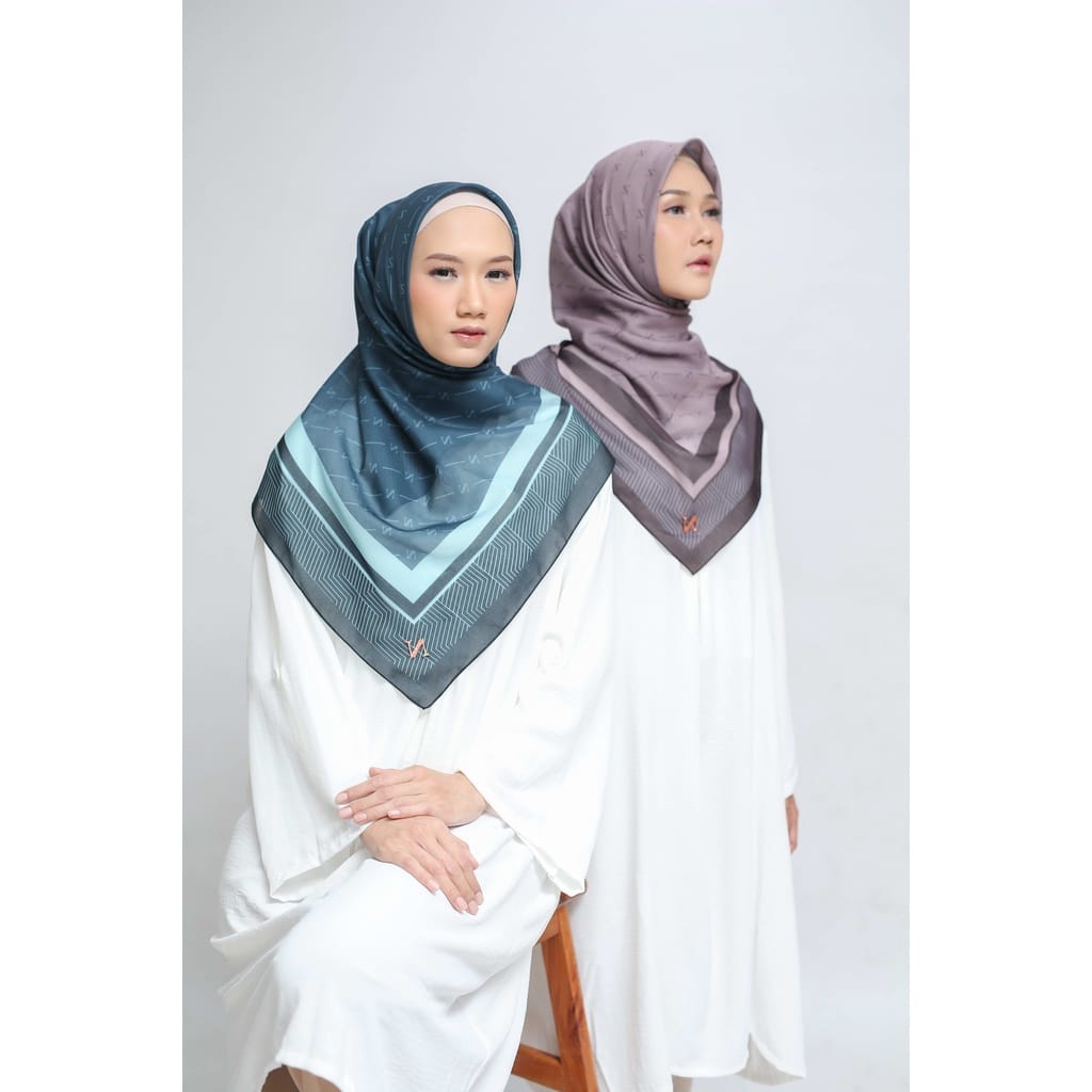 Shofie Edition Vilneria Scarf/ Kerudung Printing Motif Voal Ultrafine Hijab Murah/Hijab/Kerudung