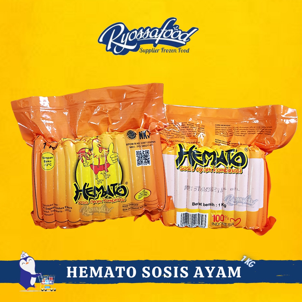 

Hemato Sosis Ayam 1kg