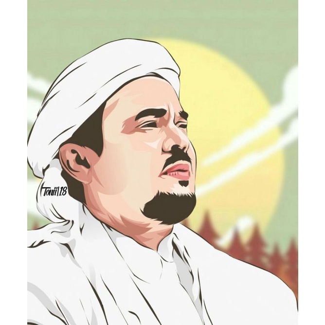 

STIKER HABIB RIZIEQ SHIHAB VEKTOR ART A5