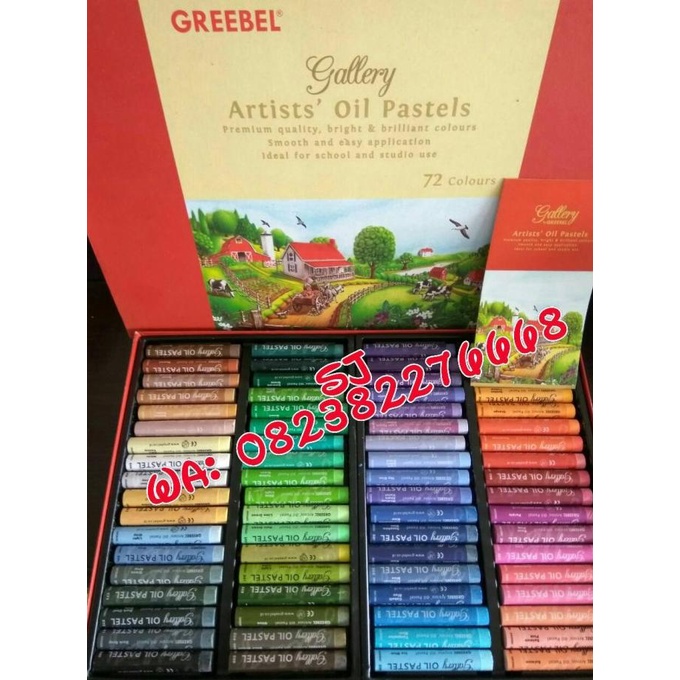 

(BISA COD) Crayon Greebel Artists 72 PRODUK TERBATAS Kode 1286