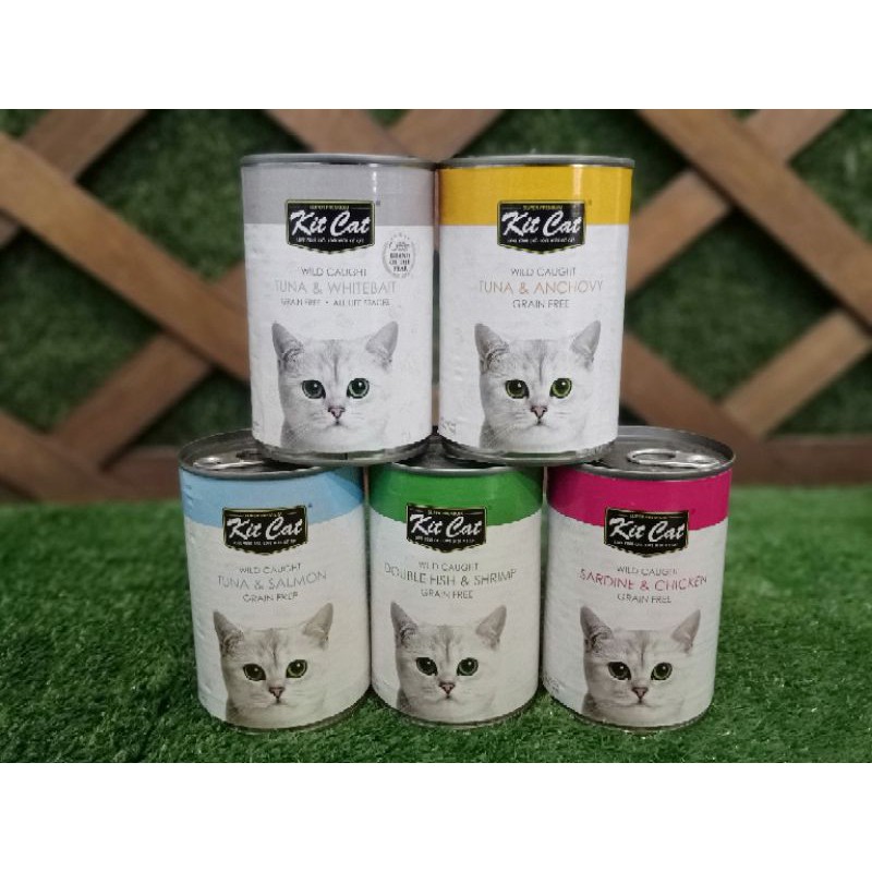 Kit Cat Makanan Basah Kucing Kaleng 400Gr