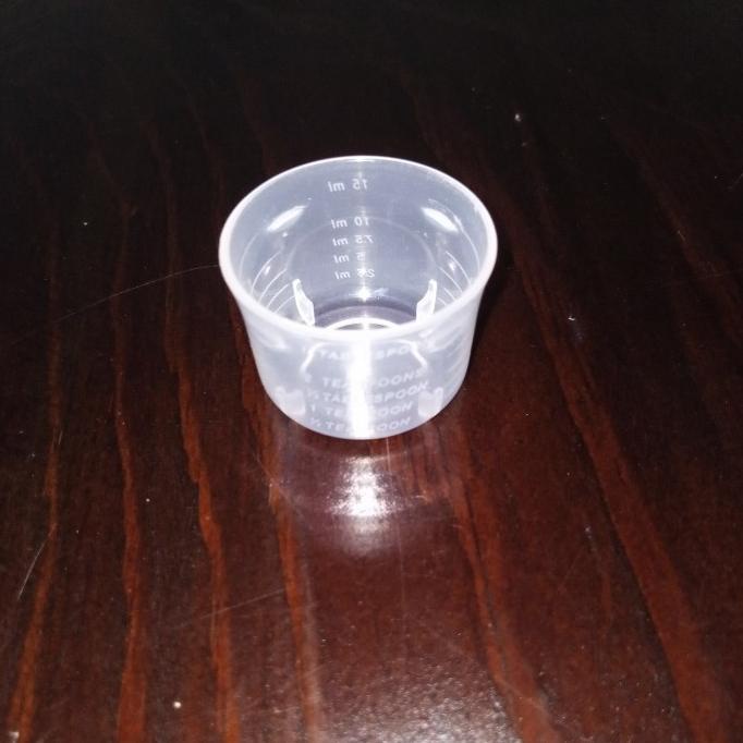 @#@#@#] Gelas takar obat cair sloki plastik 15 ml
