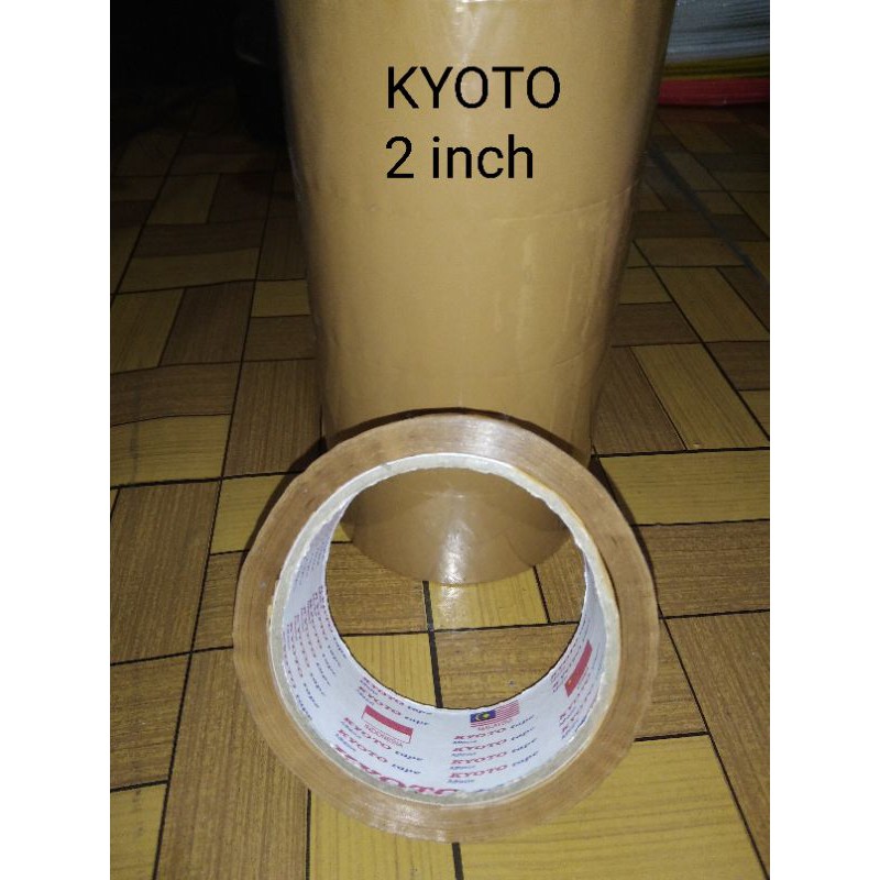 

Lakban Kyoto 2 inch Bening/Coklat