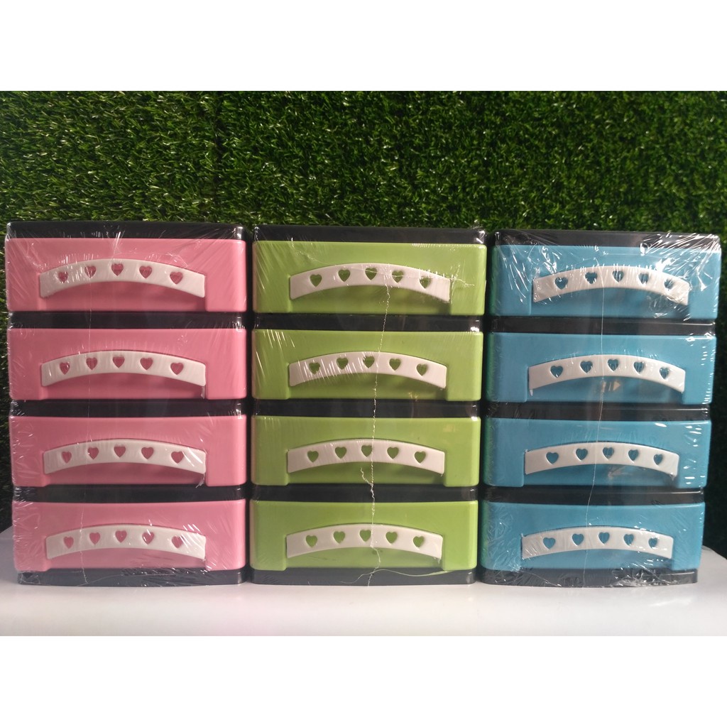 Laci Susun 3 4 5 Kecil Hommy / Laci Mini Unitech / Mini Container / Laci Plastik / Tempat Penyimpanan Obat