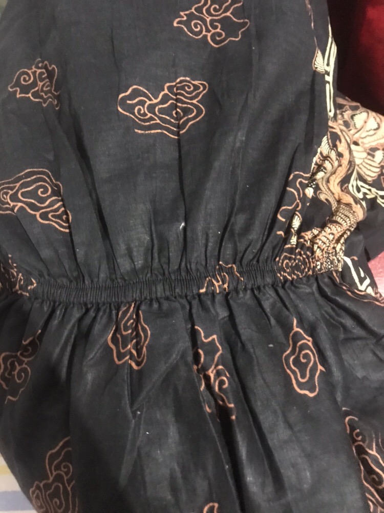 Gamis Batik Manggar,sekar,cantik, Kubis,kupu,padi,daun/cod Jumbo Ld 120